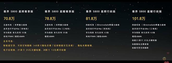 708万元起！尊界S800价格公布！“迈巴赫们”用紧张吗？(图1)