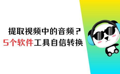 什么软件可以提取中的音频？5个软件工具自信转换(图1)