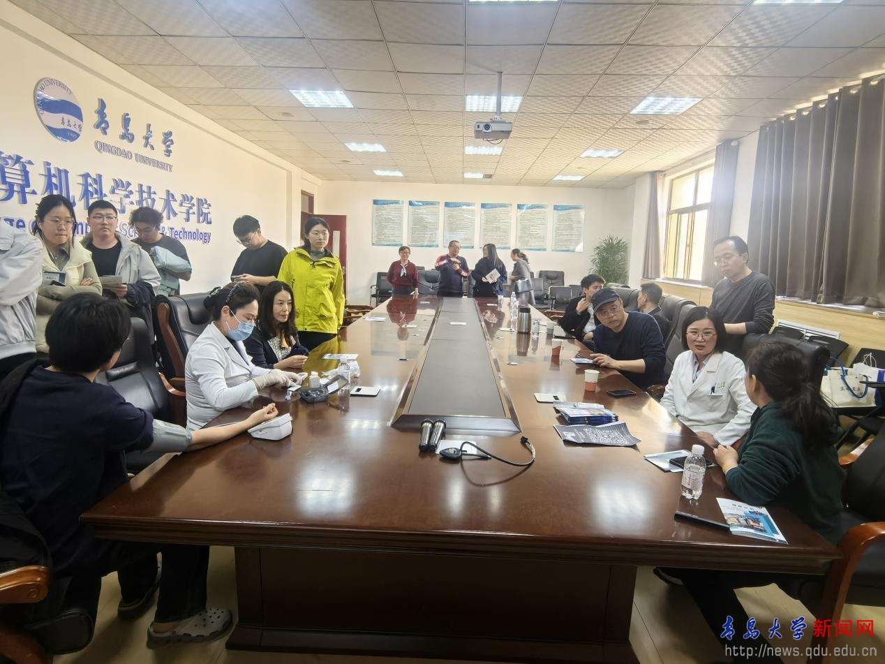 计算机科学技术学院开展心血管健康专题讲座暨义诊活动(图2)